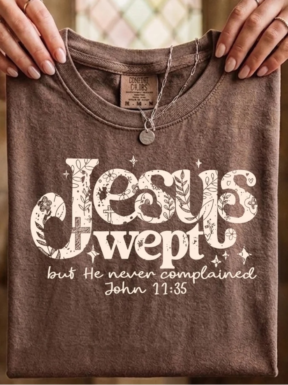 Jesus Wept Graphic Tee - custom